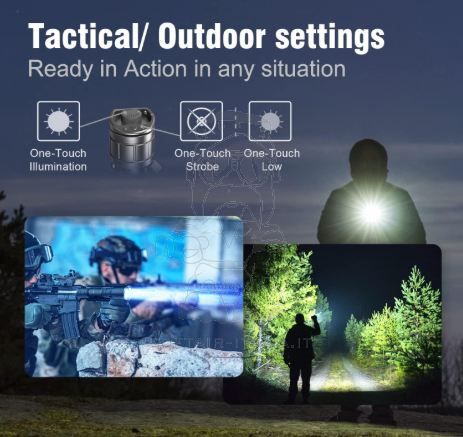 Klarus XT2CR Pro 2100 Lumen LED XHP35 HD 240m Beam Range Rechargeable Tactical Flashlight Torcia Ricaricabile by Klarus