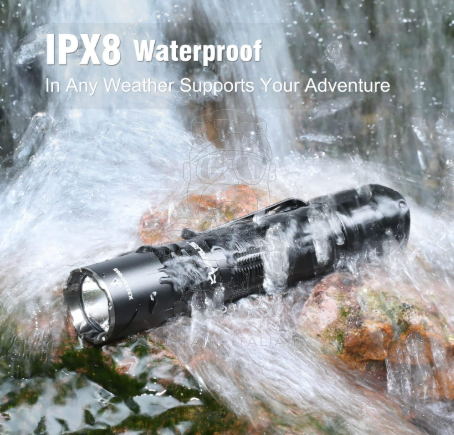 Klarus XT2CR Pro 2100 Lumen LED XHP35 HD 240m Beam Range Rechargeable Tactical Flashlight Torcia Ricaricabile by Klarus