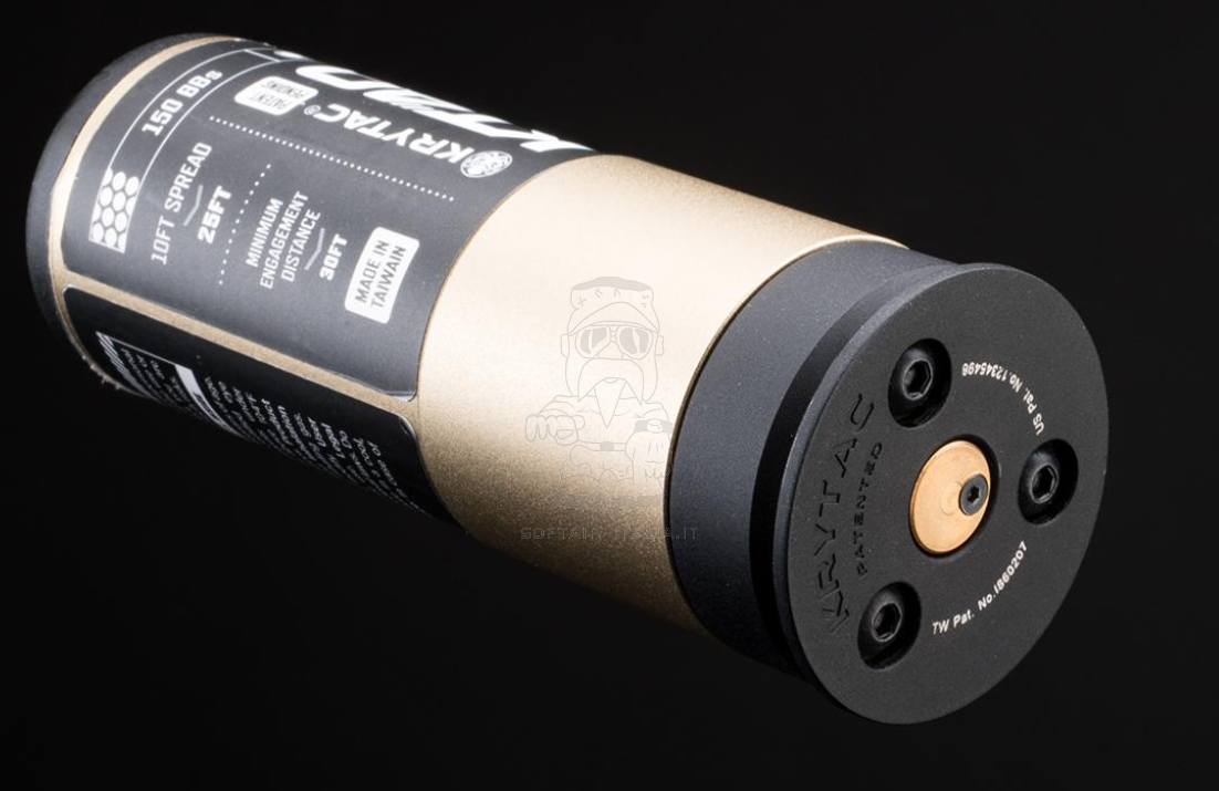Krytac KT40 40mm. Gas Grenade Airsoft Shell 150bb by Krytac