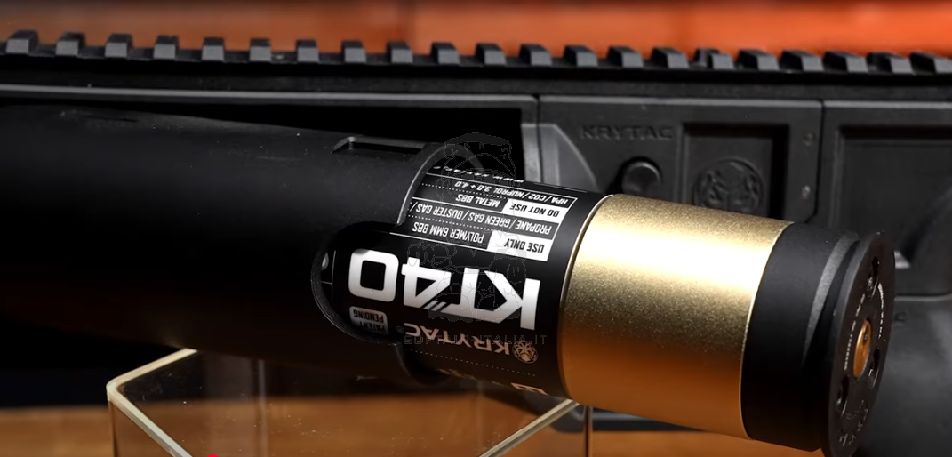 Krytac KT40 40mm. Gas Grenade Airsoft Shell 150bb by Krytac