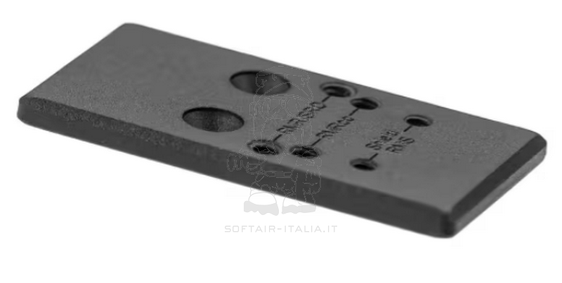 Krytac Maxim 9 SilencerCo Optical Plate Supporto Mini Dot by Krytac