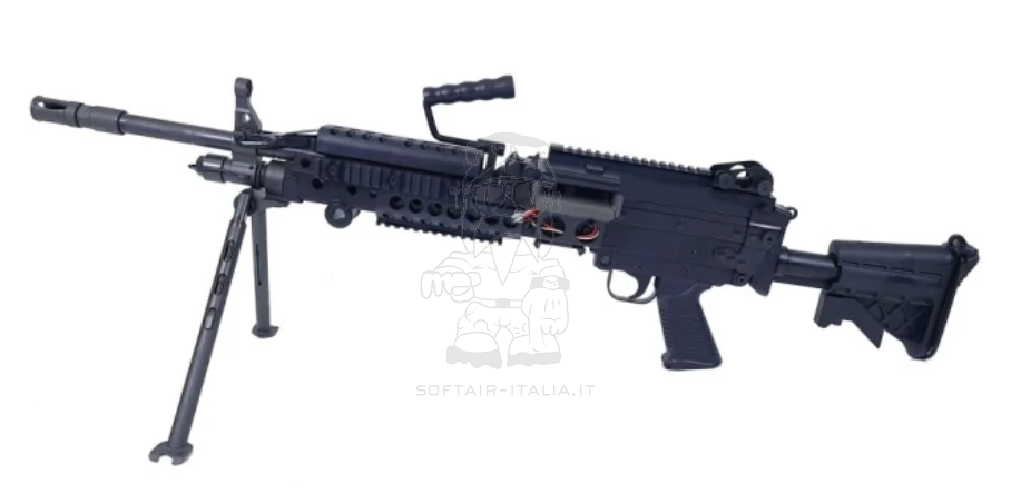 Lambda Defence MK48 MOD1 w. Retractable MK46 Stock AEG by Lambda Defence