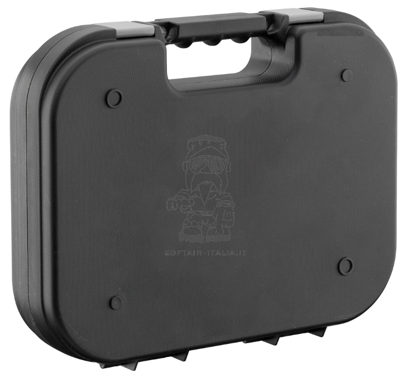 Lancer Tactical LTX Full Auto GBB Competiton Dual Color Red - Black Airsoft Pistol G-Style Compatible by Lancer Tactical