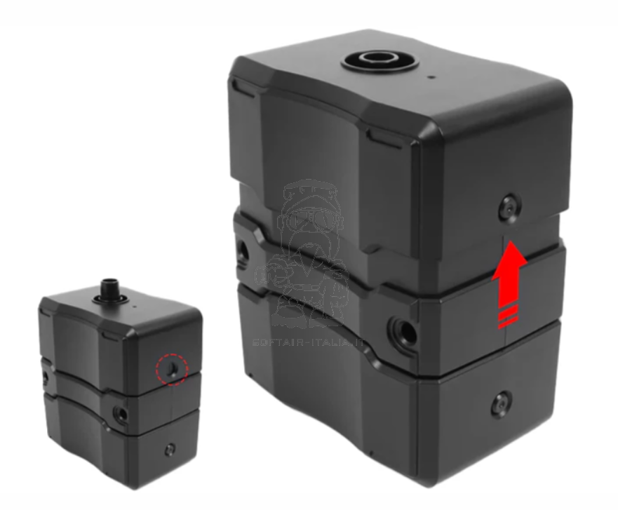 Laylax Tan bb Loader 1300bb Battery Automatic by Laylax