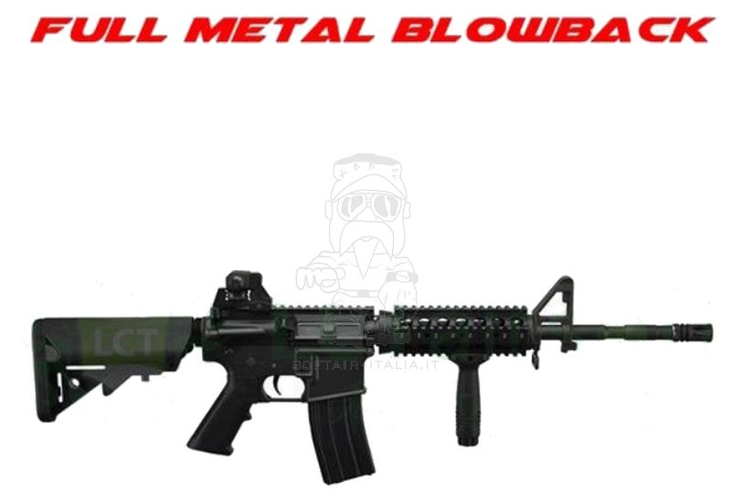 LCT M4 LR4-RAS EBB Electric BlowBack Crane Stock AEG Full Metal by LCT