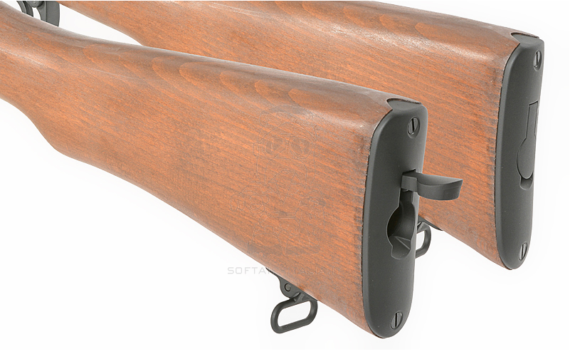 Lee Enfield SMLE NO.1 MK III Full Wood & Metal 6 Shells Ejecting Spring Bolt Action Rifle by Double Bell