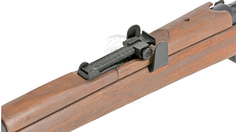 Lee Enfield SMLE NO.1 MK III Full Wood & Metal 6 Shells Ejecting Spring Bolt Action Rifle by Double Bell