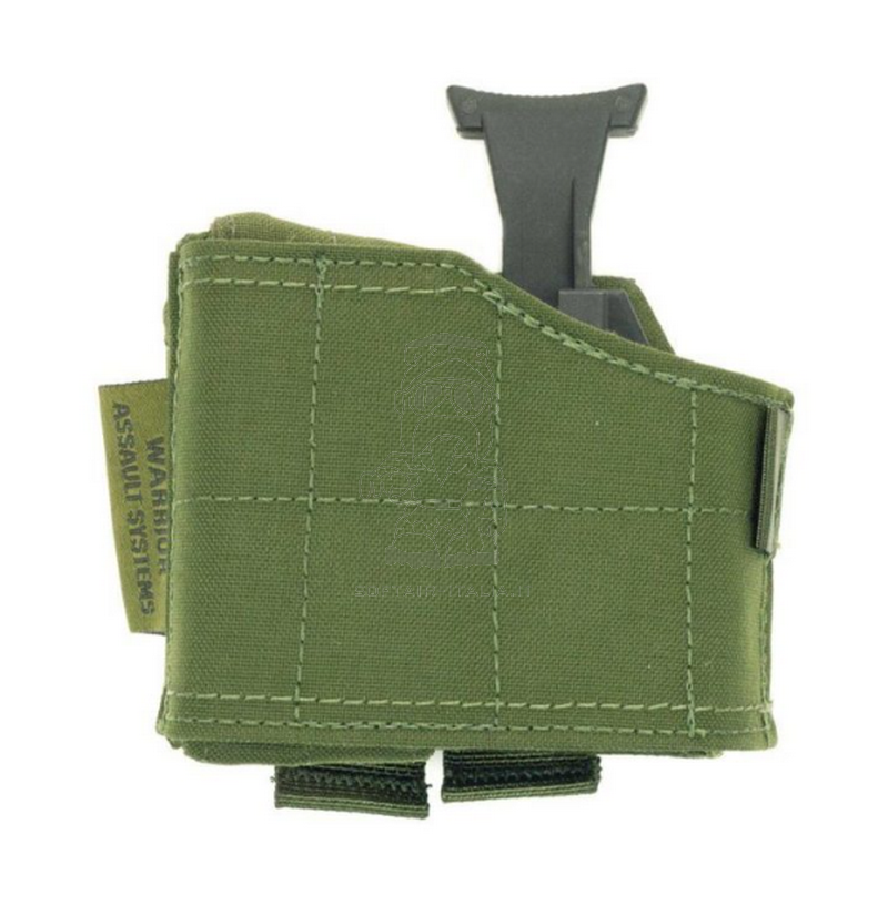 Left Handed Universal Pistol Holster OD Fondina Mancina Universale by Warriors Assault System