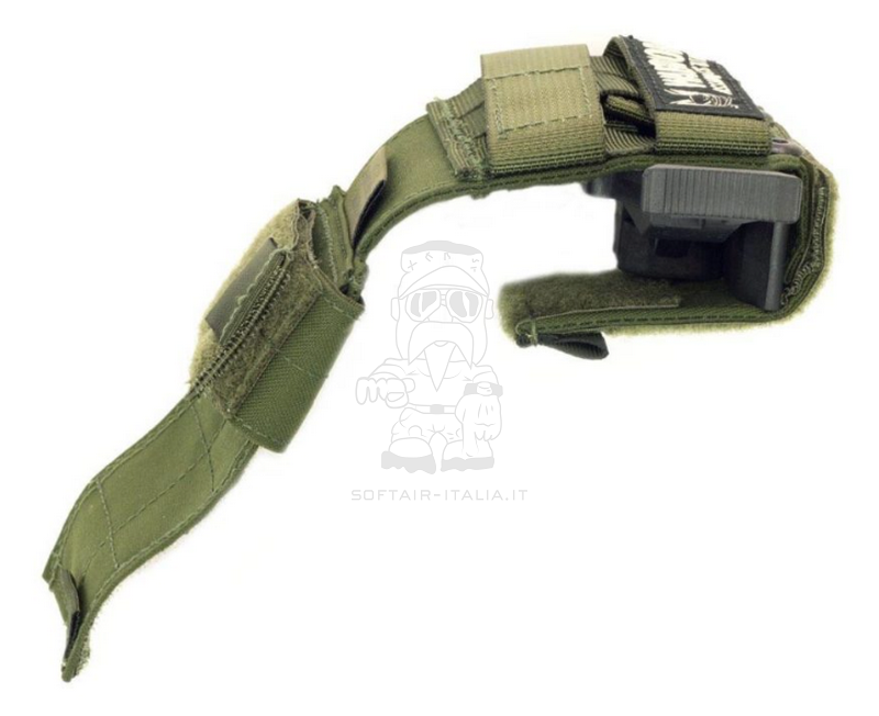 Left Handed Universal Pistol Holster OD Fondina Mancina Universale by Warriors Assault System