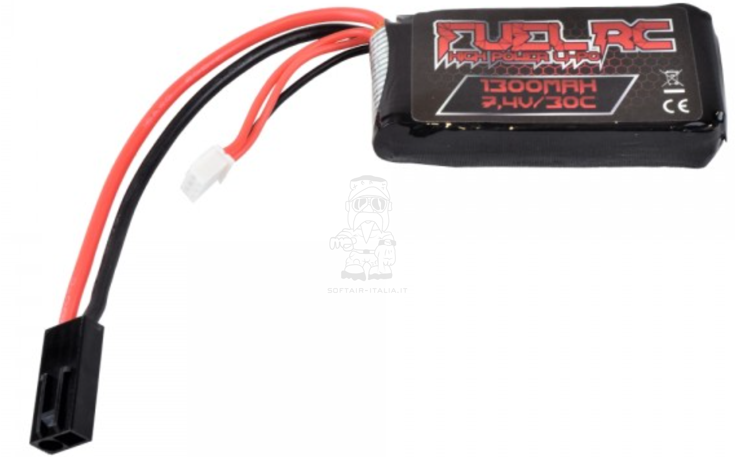 Li-Po Battery 1300mAh 30C Batteria 7.4V by Fuel RC