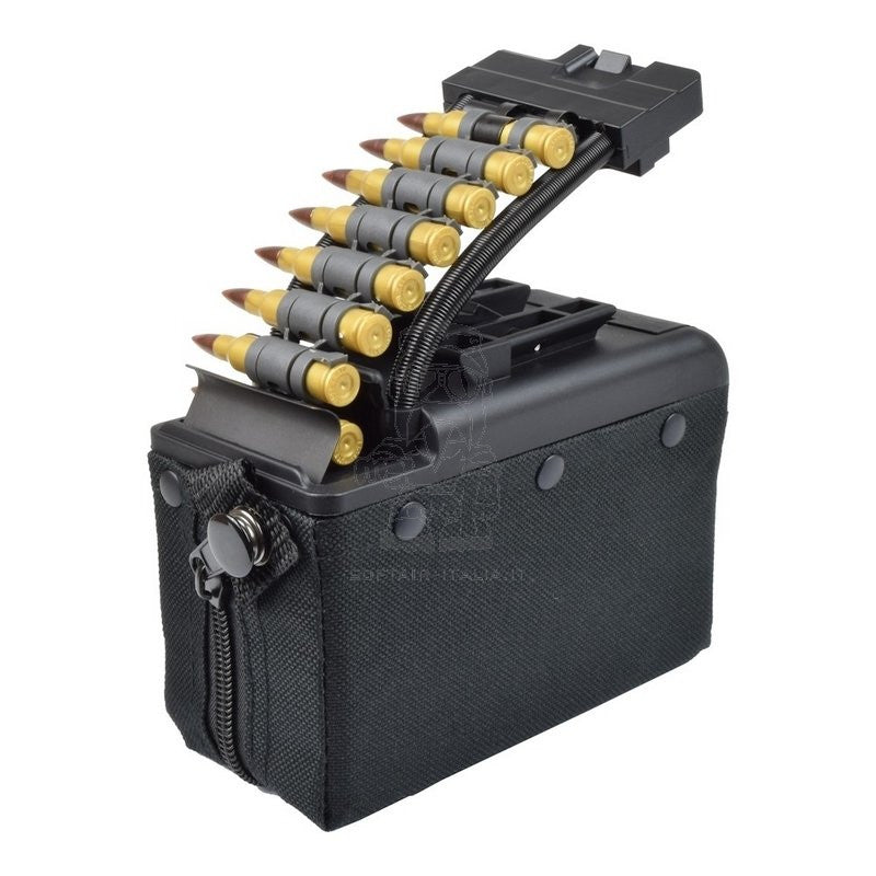 MK46 Electric 2000bb Sound Control Black Magazine Caricatore Elettrico Sonoro by BattleAxe