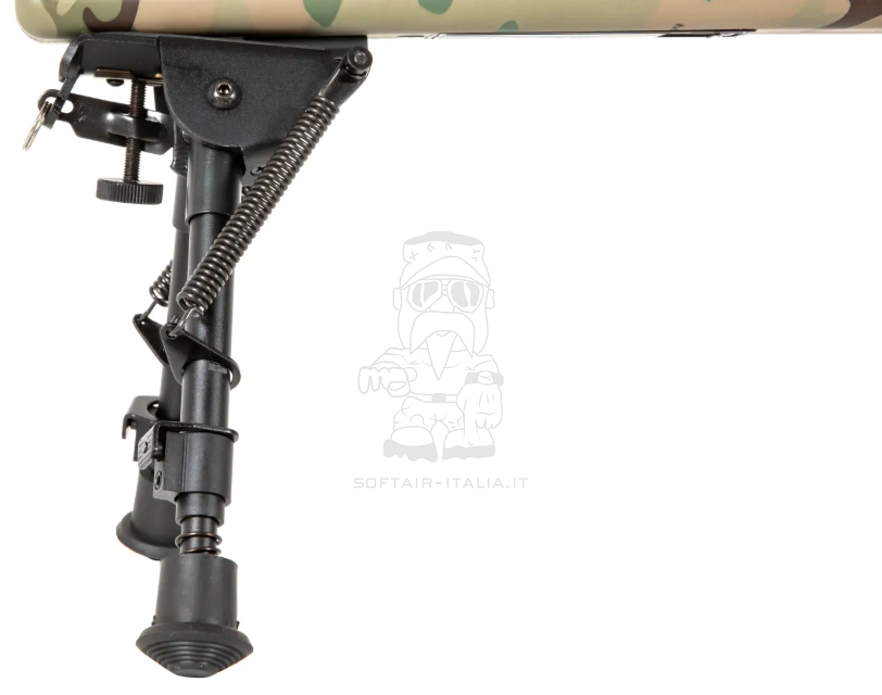 M40A3 MC Multicam VSR-10 Compatible w. 3-9x40 Scope & Harrys type Bipod Sniper Spring Bolt Action Rifle by Specna Arms