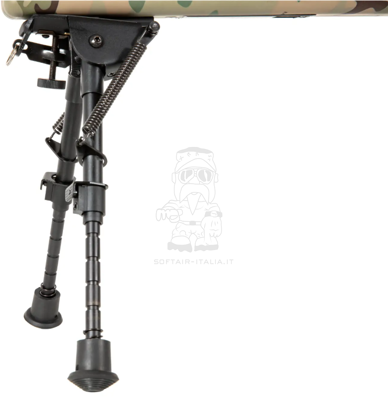 M40A3 MC Multicam VSR-10 Compatible w. 3-9x40 Scope & Harrys type Bipod Sniper Spring Bolt Action Rifle by Specna Arms