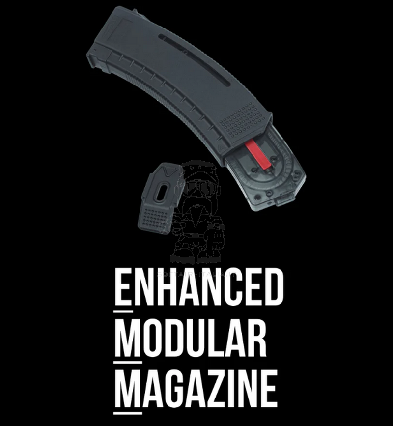 M4 - AR15 - M16 & Similari cal.5,56 Caricatore Monofilare Variabile da 30 a 135bb by Arcturus