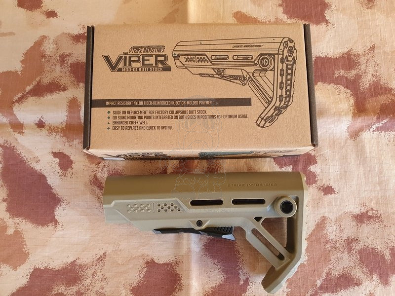 M4 - AR15 Viper MOD1 FDE Retractable Stock by MadBull