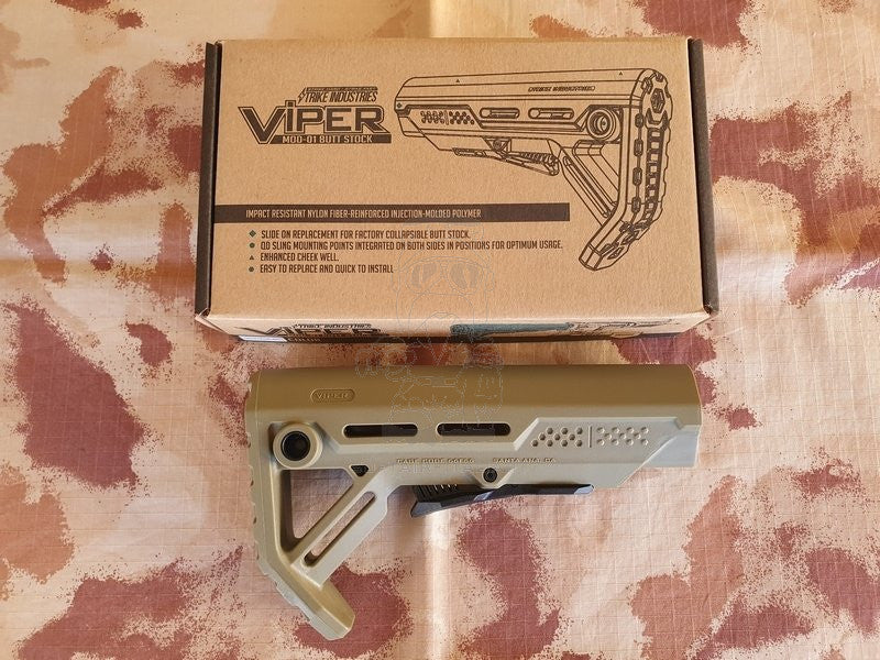 M4 - AR15 Viper MOD1 FDE Retractable Stock by MadBull