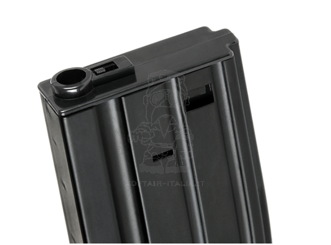 M4 - M16 cal.5,56 Steel 200bb Magazine 200mm. Caricatore Monofilare by BattleAxe