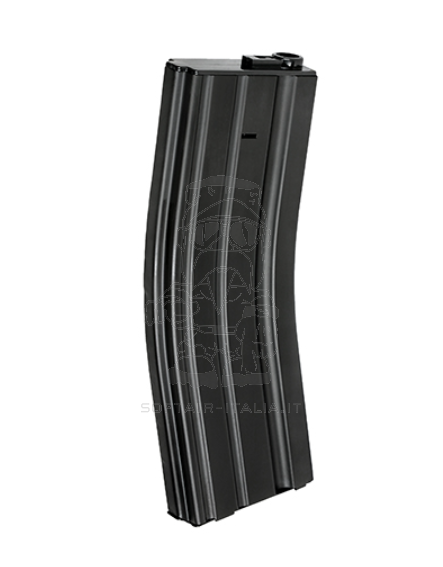 M4 - M16 cal.5,56 Steel 200bb Magazine 200mm. Caricatore Monofilare by BattleAxe