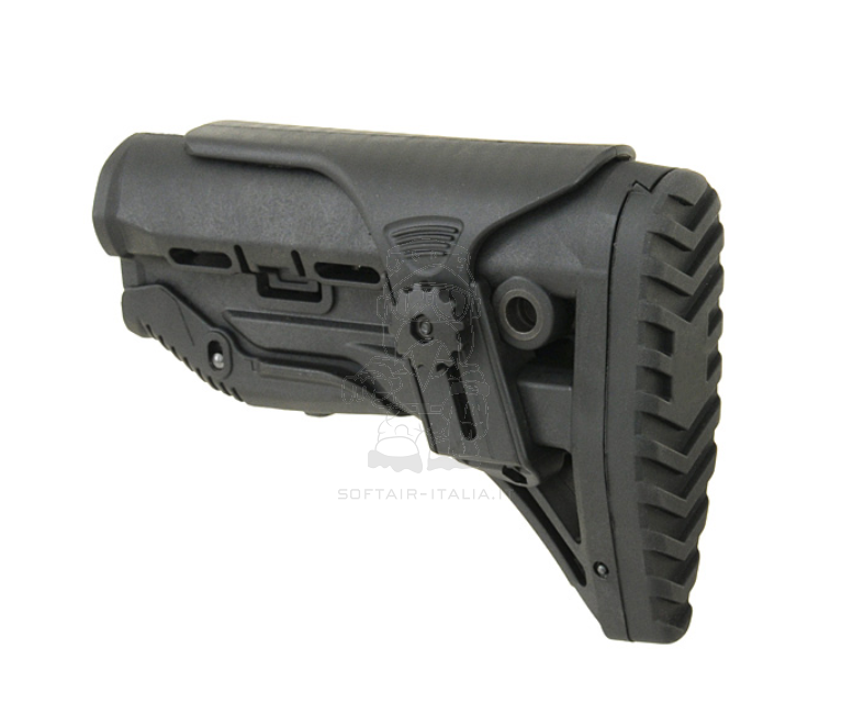 M4 Cheek Rest SLEEK Retractable Buttstock by Big Dragon