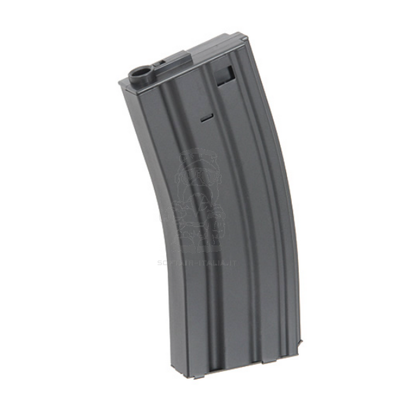 M4 Stanag 120bb Metal Mid Cap Magazine Caricatore Monofilare by S&T