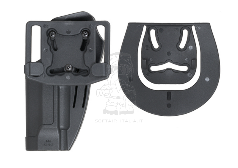 M9 - M92 & Similars QD Quick Draw Holster w. Locking Mechanism Fondina con Blocco Arma - Replica e Sgancio Rapido