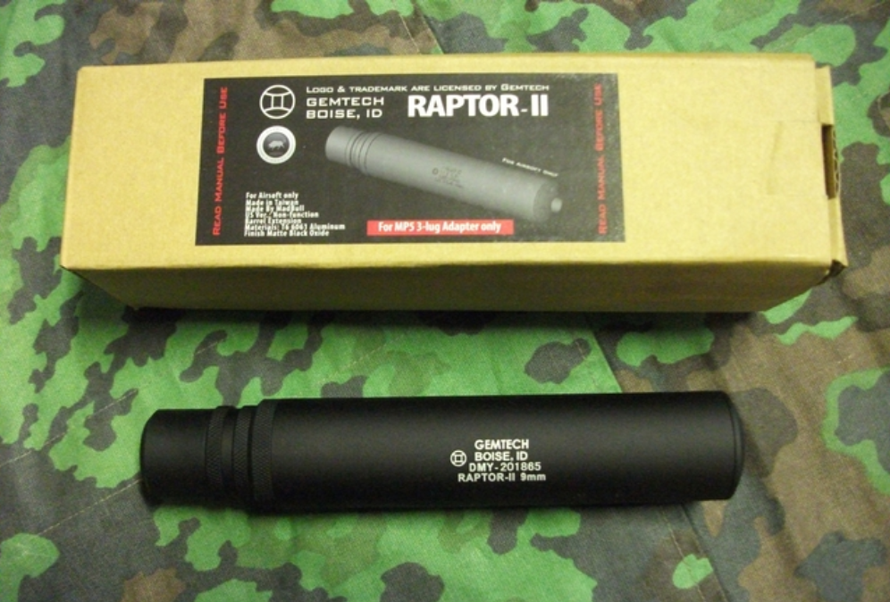 MadBull MP5 Gemtech Raptor II Silenziatore by Madbull