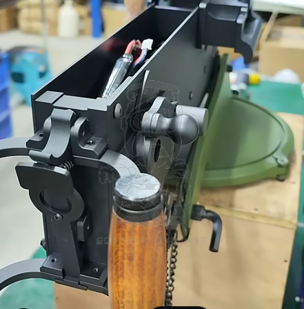 Maxim M1910 PM 6000bb Mag HMG 1:1 Real Scale Full Wood & Metal AEG by Viva Arms