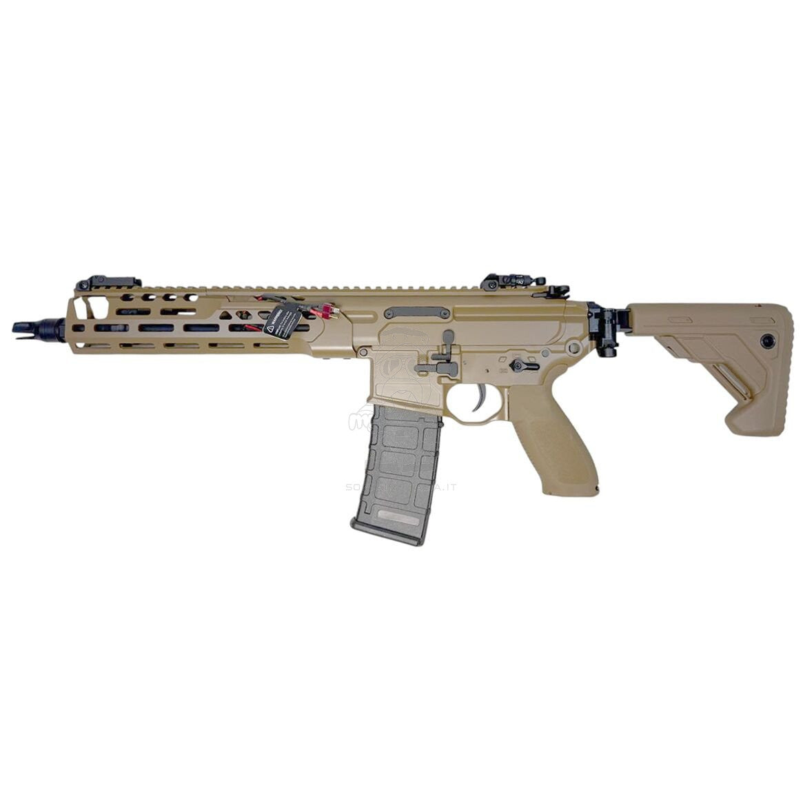 E&C MCX Spear-LT Type 10.3" Full Metal Replica ETU FDE Flat Dark Earth Version AEG by E&C