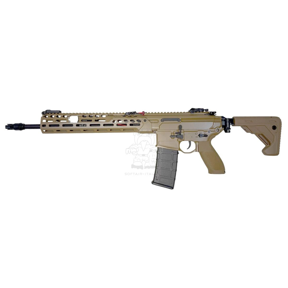 E&C MCX Spear-LT Type 13" Full Metal Replica ETU FDE Flat Dark Earth Version AEG by E&C