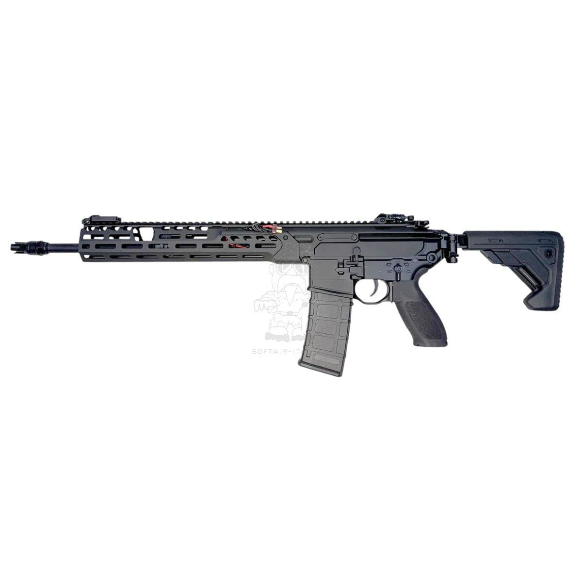 E&C MCX Spear-LT Type 13" Full Metal Replica ETU Black Version AEG by E&C