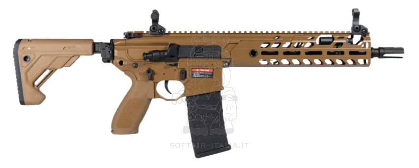 MCX Virtus Sig Sauer E-Shooter Kestrel ETU Basic V2 FDE Flat Dark Earth Version AEG 1:1 Scale Replica by E&C