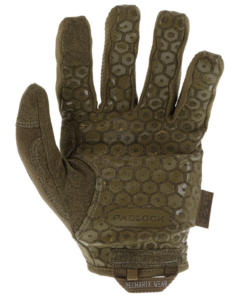 Mechanix Gloves Padlock Guanti Touchscreen High Dexterity Grip Coyote Tan by Mechanix