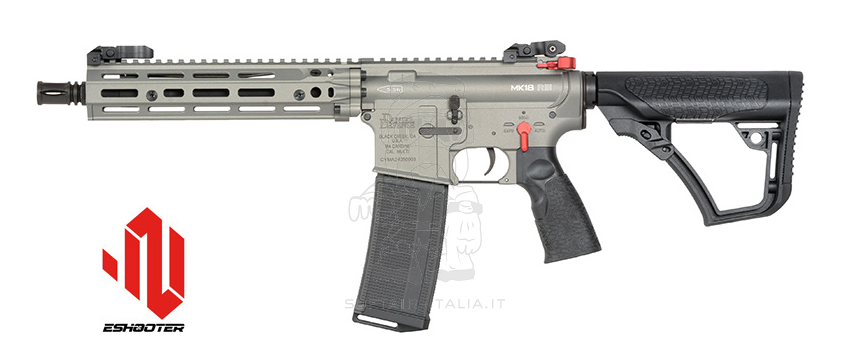 MK18 Daniel Defense RIII 10.3" Gen2 ETU Eshooter AEG Grey Version by Cyma Platinum