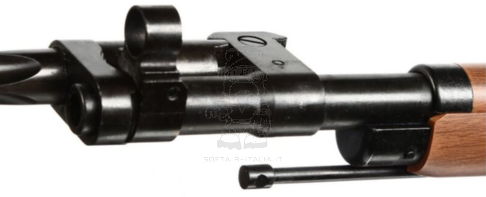 Mosin Nagant M44 w. Bayonet Dummy Full Wood & Metal Co2 Carbine by Viva Arms