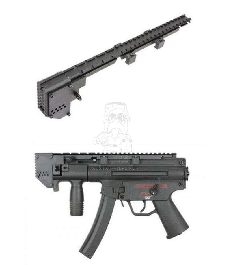 MP5 K Kurz Swordfish Strike RIS Upper Rail Kit by Cyma