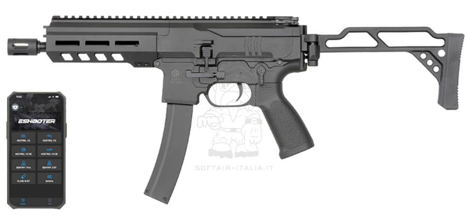 MP5 Type M924 DMP-9 ETU V2 Smartphone Ready & Folding Stock AEG by Double Bell