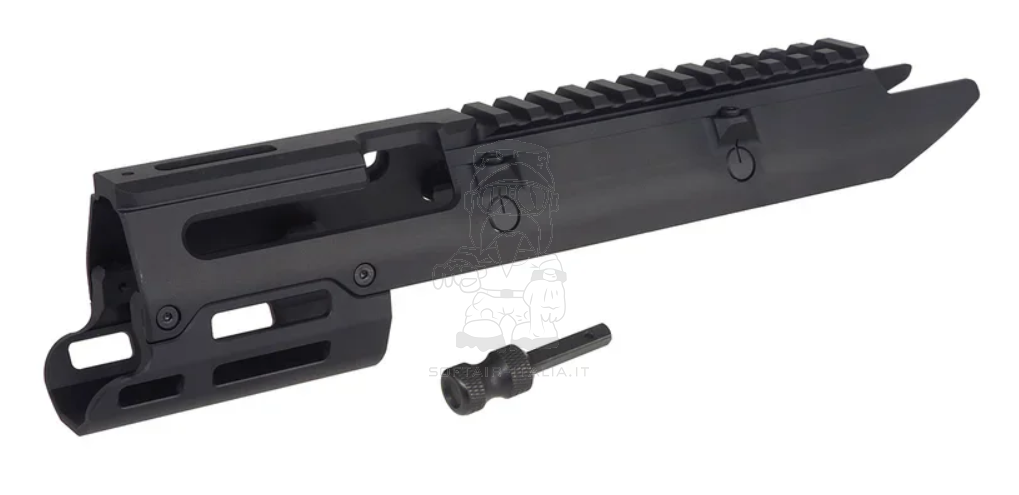 MP5K Kurz UTG Style M-Lok Rail Handguard w. Charging Handle by 5KU