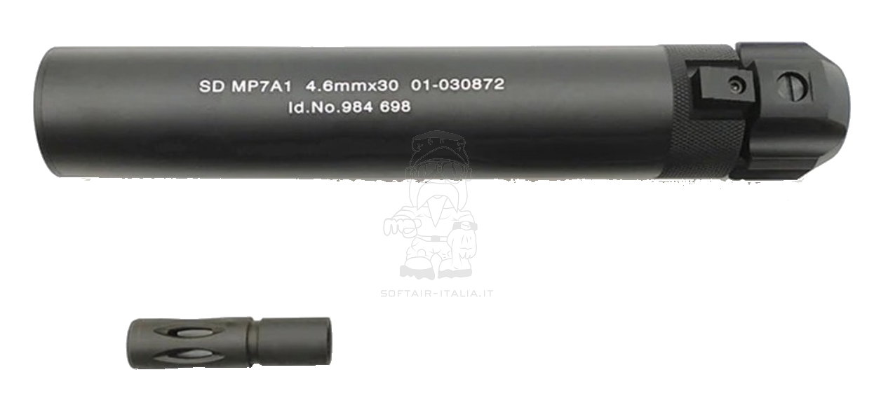 MP7A1 QD Silencer GBBR VFC - KWA - KSC Gen. 2 by Angry Gun