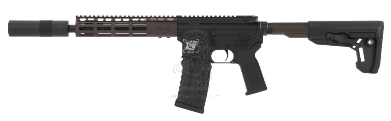 MWS CENTURION II GBBR M4 Dual Tone Dark Bronze - Black Version by Secutor
