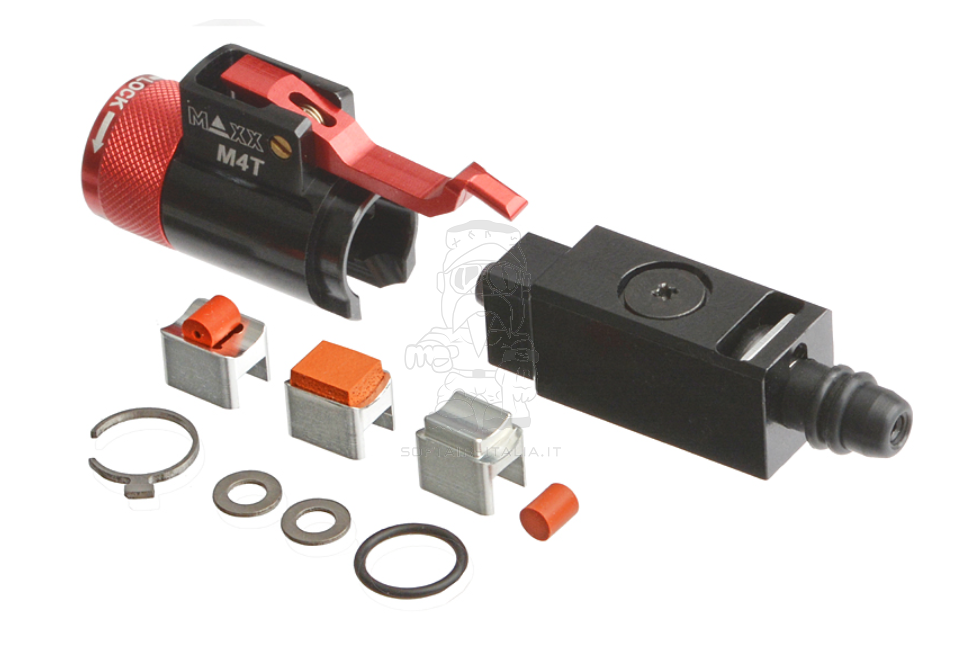 MWS Tokyo Marui & EMG-Double Eagle Noveske N4 Gen3 MWS M4 GBB Aluminum CNC Hopup Chamber Adjuster M4T GBBR by Maxx Model