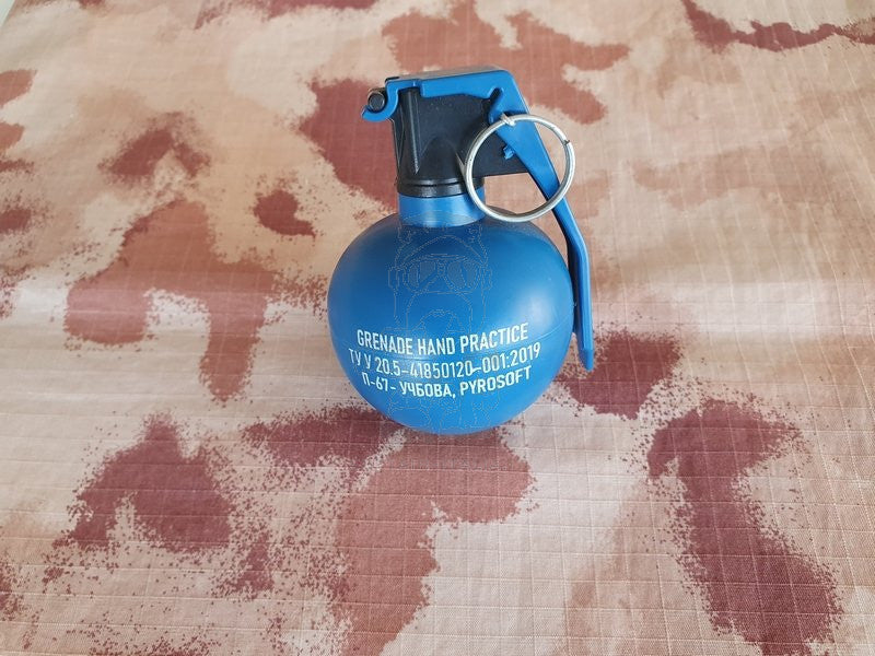 NATO P-67P Airsoft Powder Hand Grenade IP66 Waterproof Rating by Pyrosoft