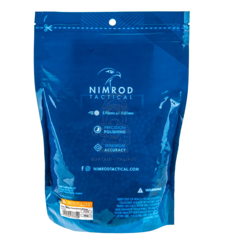 Nimrod Tactical 0,28gr High Performance 1Kg=3570bb Palini by Nimrod Tactical