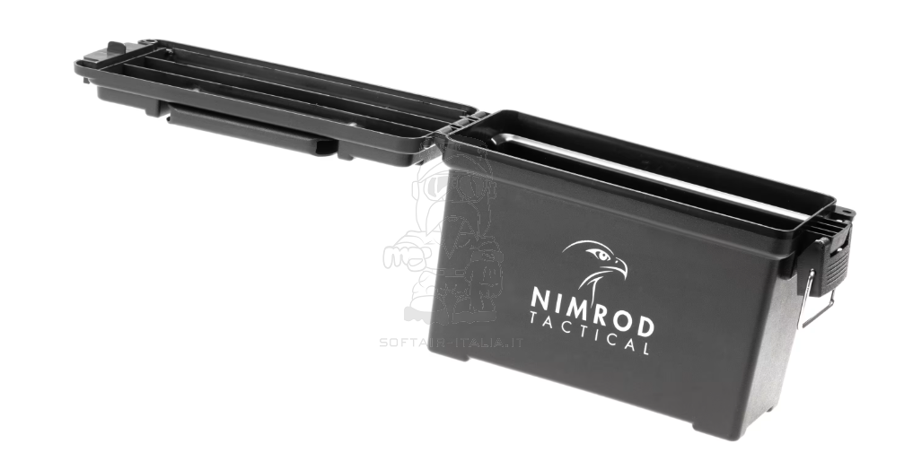 Nimrod Tactical Ammo Box Medium Size Strong Injection-molded Polymers by Nimrod Tactical
