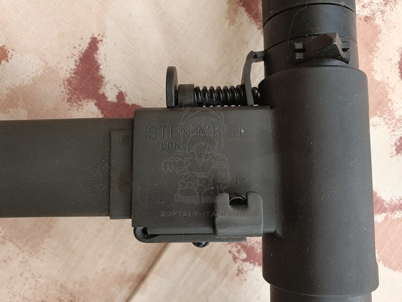 NorthEast Sten MKII 1943 Canadian Long Branch GBB Gas BlowBack T-Stock Machine Gun by NorthEast