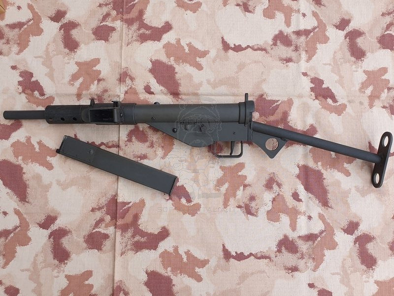 NorthEast Sten MKII 1943 Canadian Long Branch GBB Gas BlowBack T-Stock Machine Gun by NorthEast