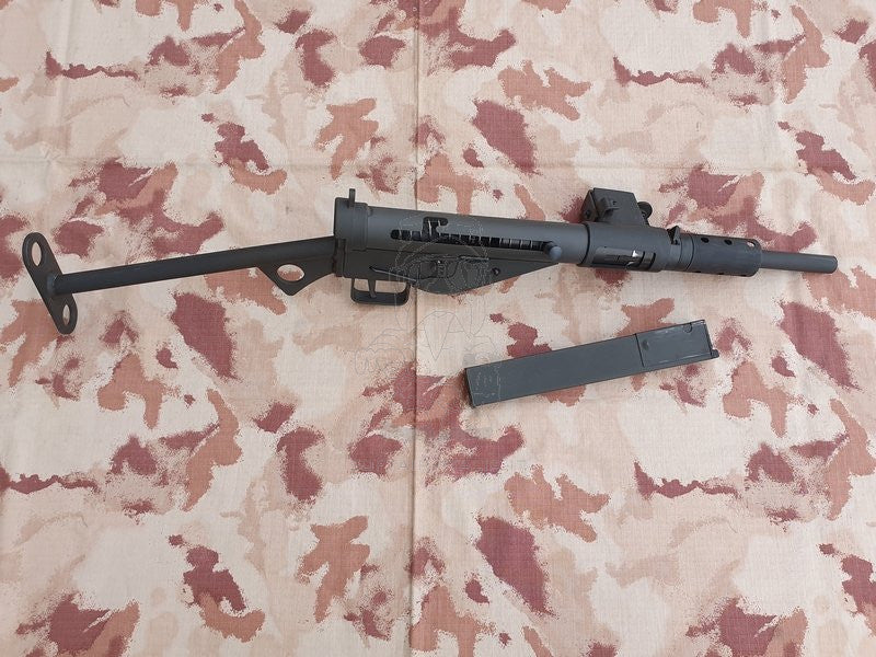 NorthEast Sten MKII 1943 Canadian Long Branch GBB Gas BlowBack T-Stock Machine Gun by NorthEast