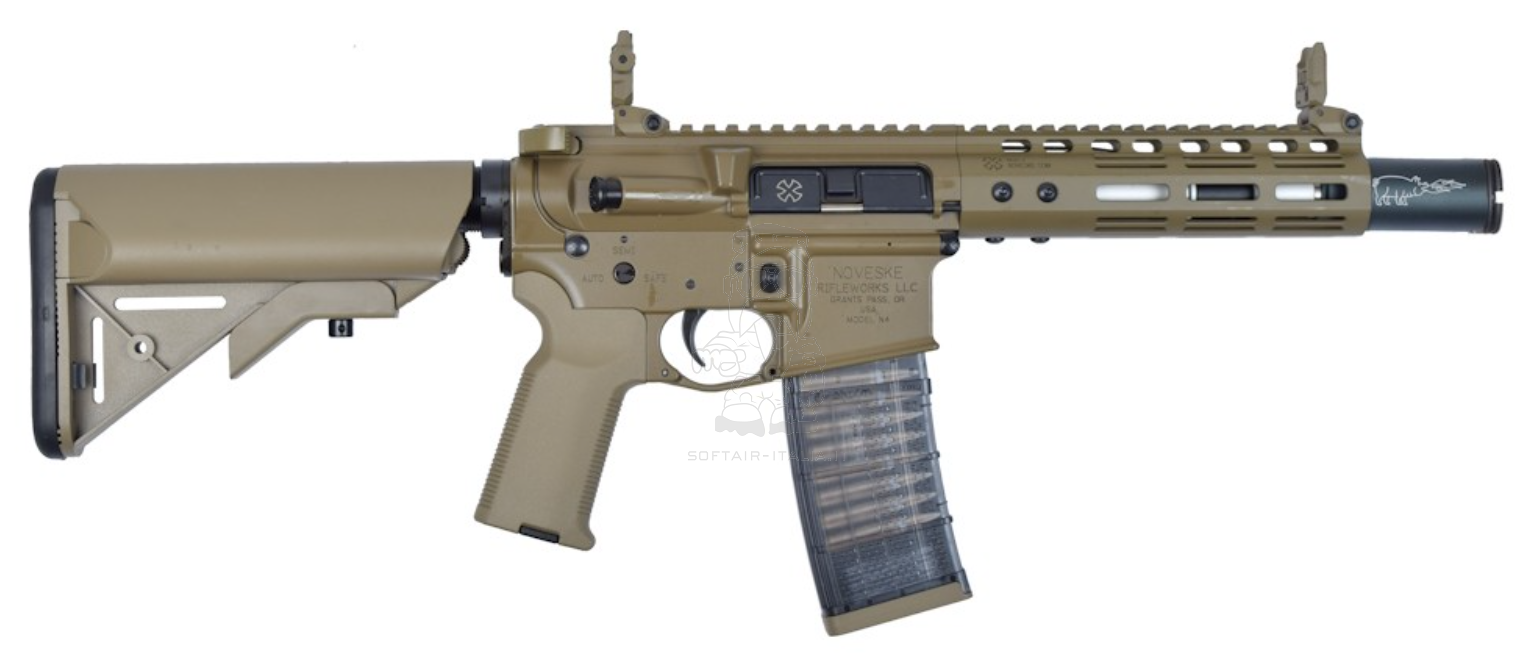 Noveske N4 High Speed Bolt GBB EMG 7" FDE Flat Dark Earth by CGS Cyma