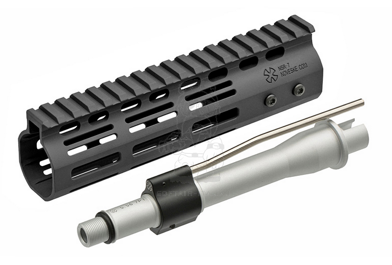 Noveske NSR-7 MWS Tokyo Marui - CGS Cyma & Double Bell GBBR 7.5inch Handguard and Barrel Set by Cyma CGS