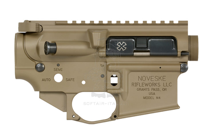 Noveske Tokyo Marui MWS, Cyma, Double Eagle EMG Lycensed GBBR Upper & Low Receiver Gen 1 Type B Full Metal Set FDE by Cyma Platinum