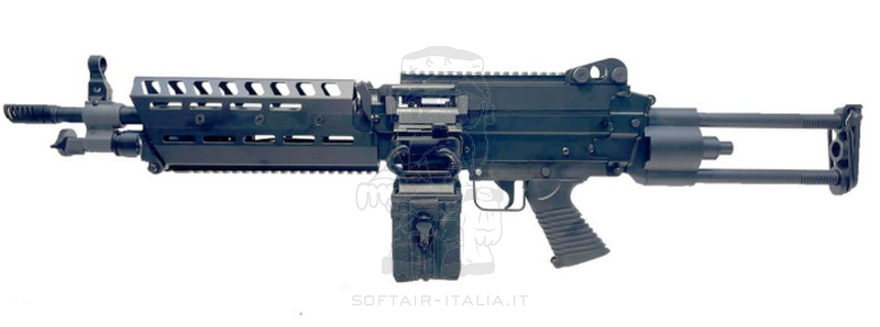 Novritsch M249 SSR249 LMG Full Steel Body AEG by Novritsch